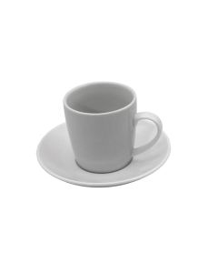 BIA 903044WH Tasse Espresso & Soucoupe Porcelaine 95ml Blanc