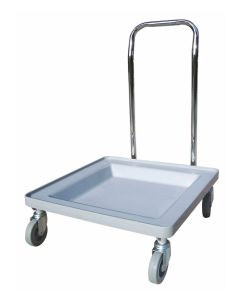 Sagetra 102003 Grey Trolley For Dishwasher With Handle