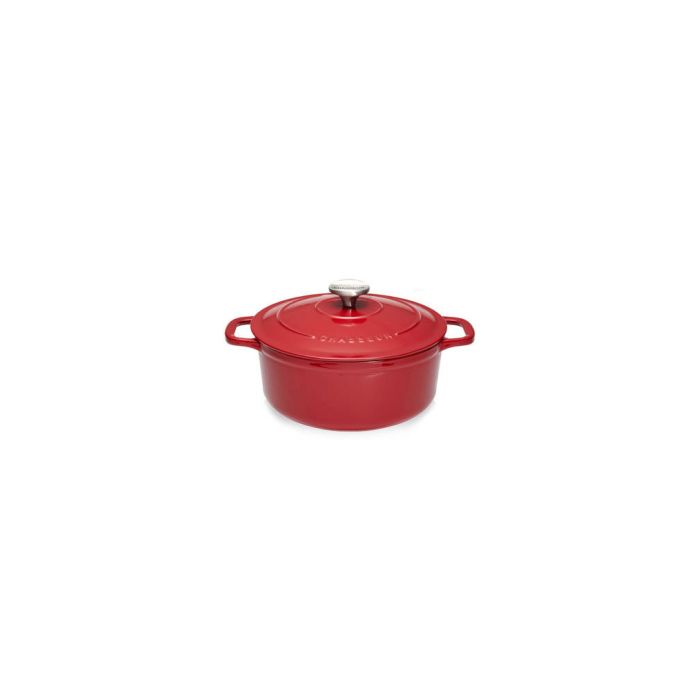 Chasseur PUC472658 Round Pot Chili Red/Black 26cm 5L