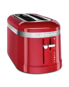4 Slice Long Slot Toaster with High-Lift Lever Empire Red