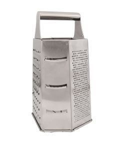 Sagetra 707326  6 Sided Box Grater Stainless Steel